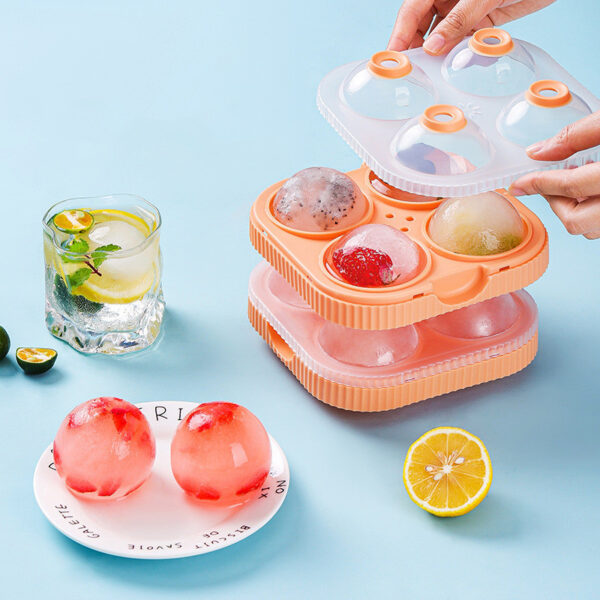 Whisky Big Hockey Ball Mold Creative Ice Box